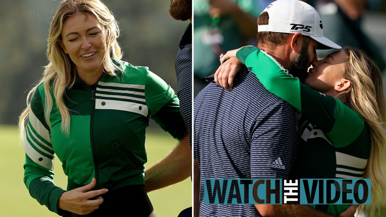 Paulina Gretzky's '10 out of 10' green adidas top now SOLD OUT after  Masters celebration for Dustin Johnson