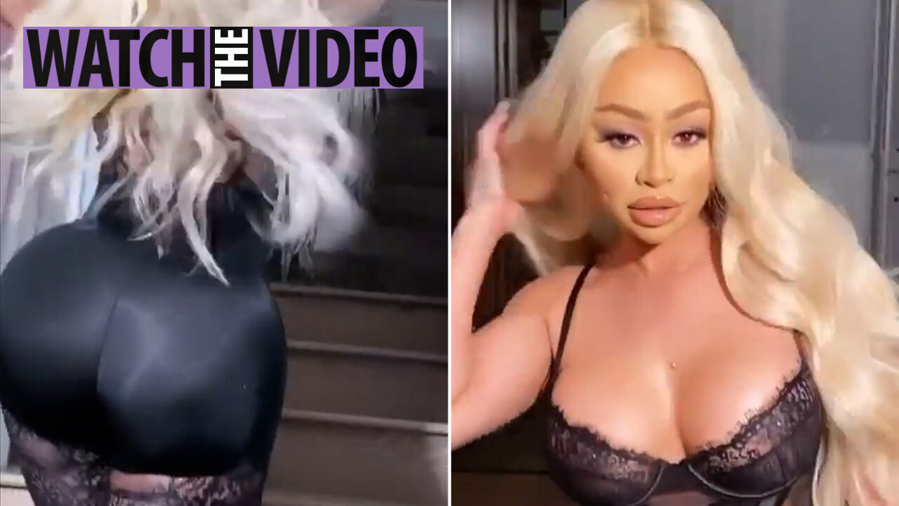 Blac Chyna flaunts chest and leg tattoo on Oscars red carpet after ex Rob  Kardashian's bad mom claims |, image size:1280x720