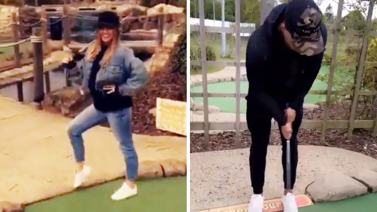 Porn stars were filmed having extreme sex at a crazy golf course just HOURS  before it opened to the public | The Sun