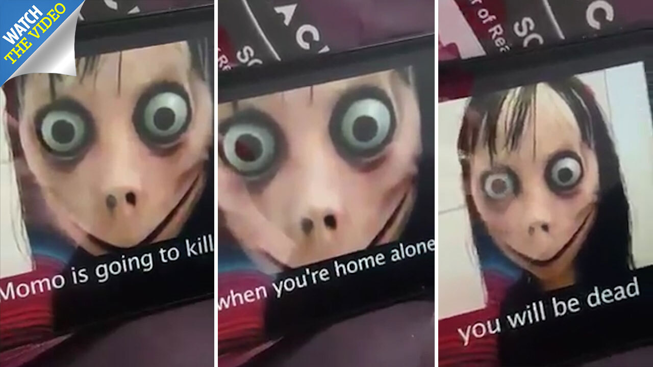 Momo Challenge Mum Shares Seven Year Old Daughter S Chilling Pic Of Person Being Hanged After Suicide Character Told Her To Kill Herself - roblox momo face