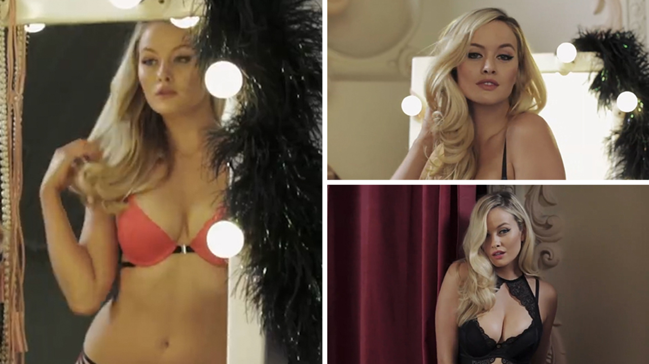 Bra N Things advert featuring Simone Holtznagel in Playboy