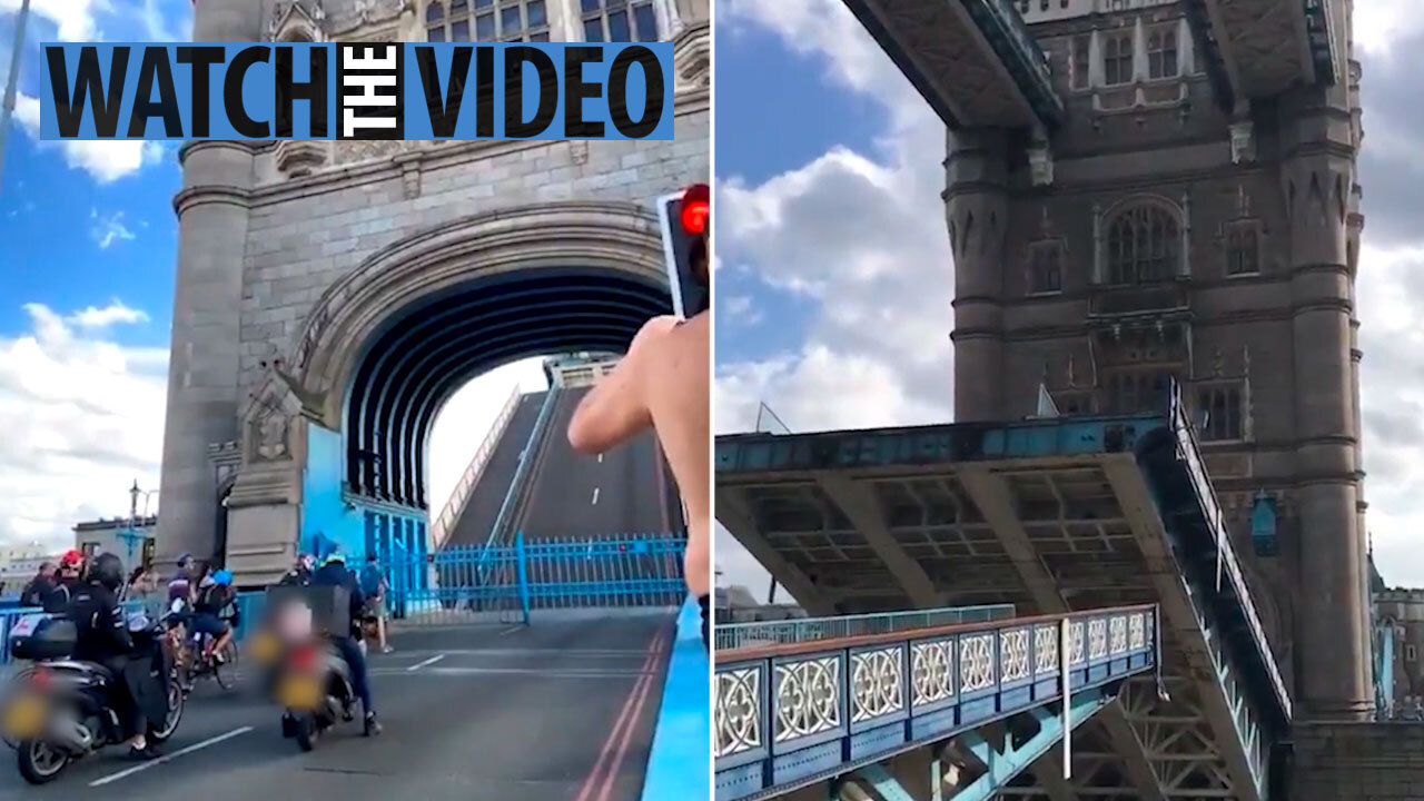 London S Tower Bridge Is Stuck Open Leaving Motorists Stuck For An Hour As It Causes Traffic Chaos In The Capital