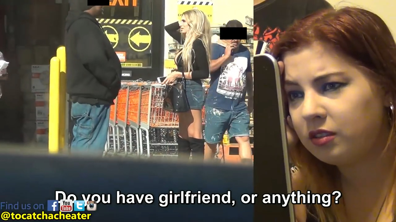 Prankster's girlfriend wears vibrating knickers to the supermarket and  he's controlling the switch