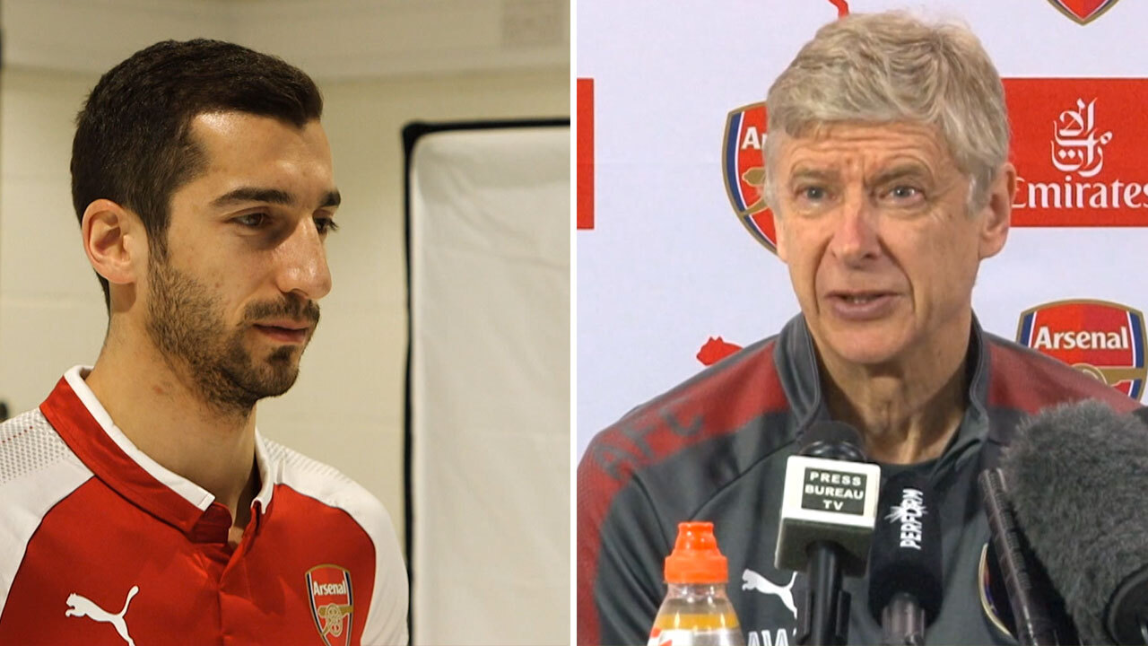 Why Arsenal's Henrikh Mkhitaryan is wearing No.77 in the Europa