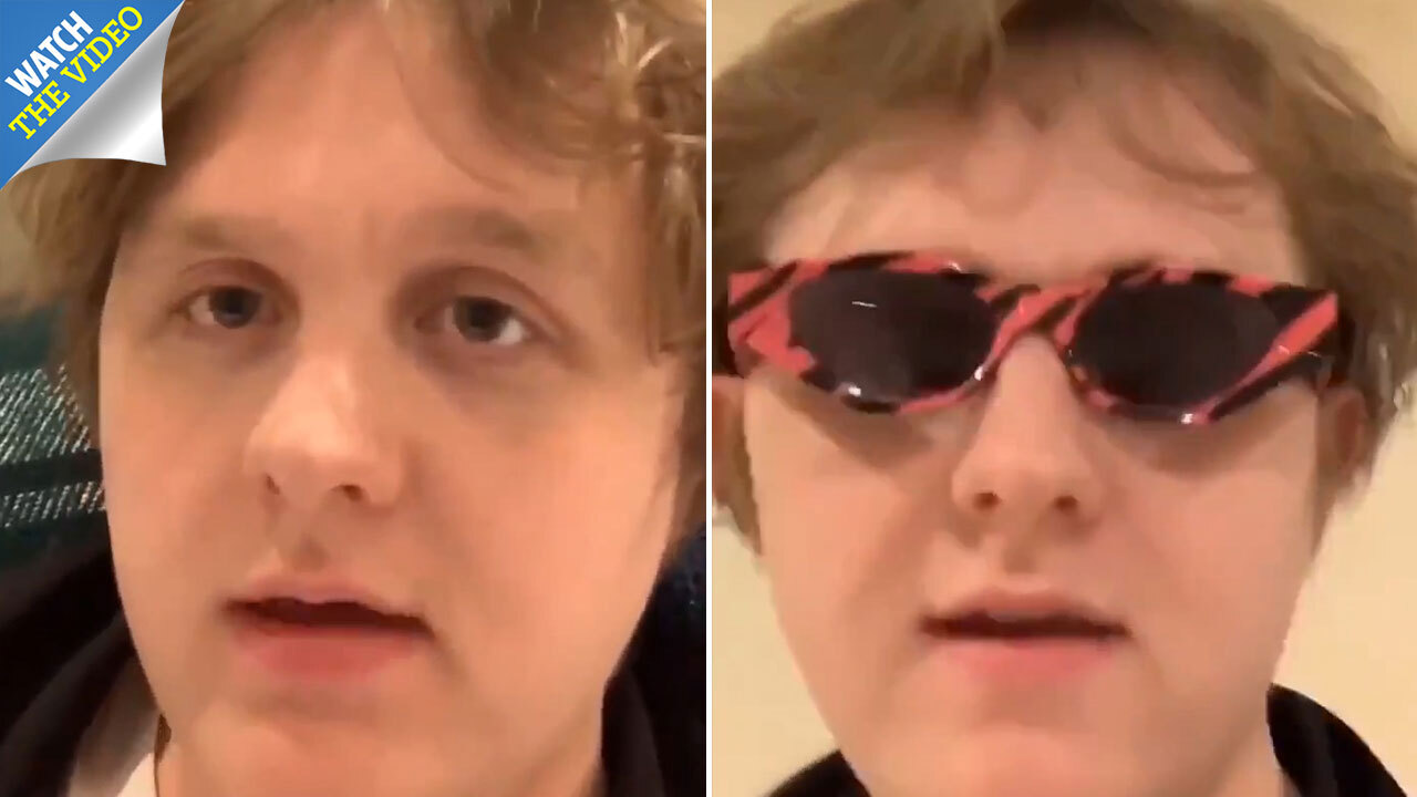 Lewis Capaldi slates 'worst lookalike ever' of Scots singer posted by fan  who claimed she'd met his 'twin' on night out