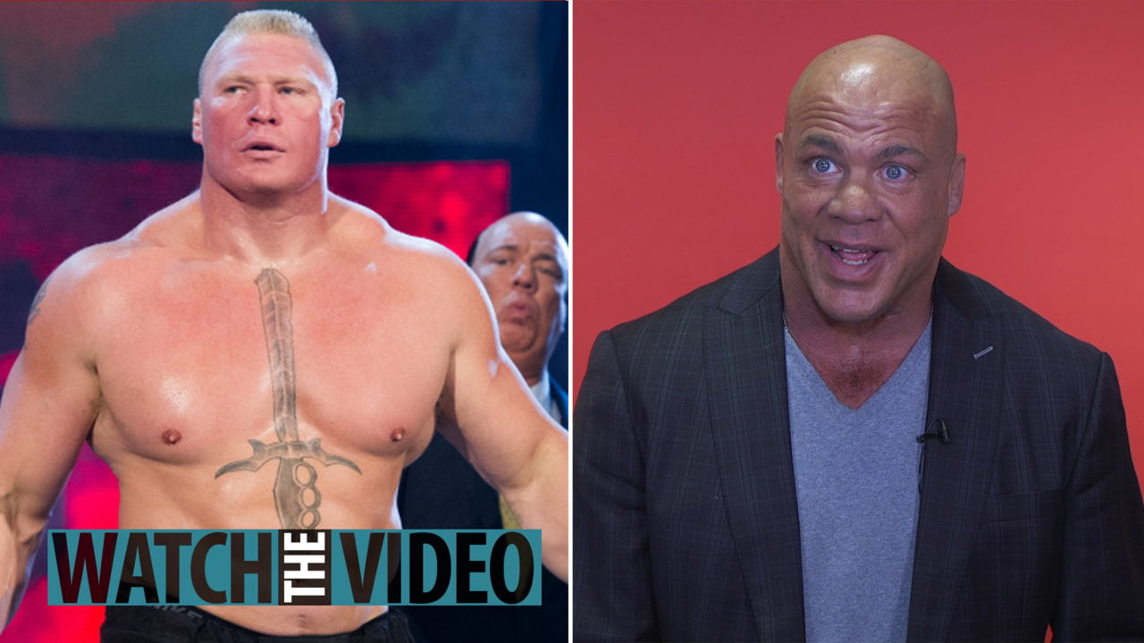 Brock Lesnar tattoos: What do the WWE legend's sword on chest pointing to  neck and demon on back ink REALLY mean? – The US Sun | The US Sun