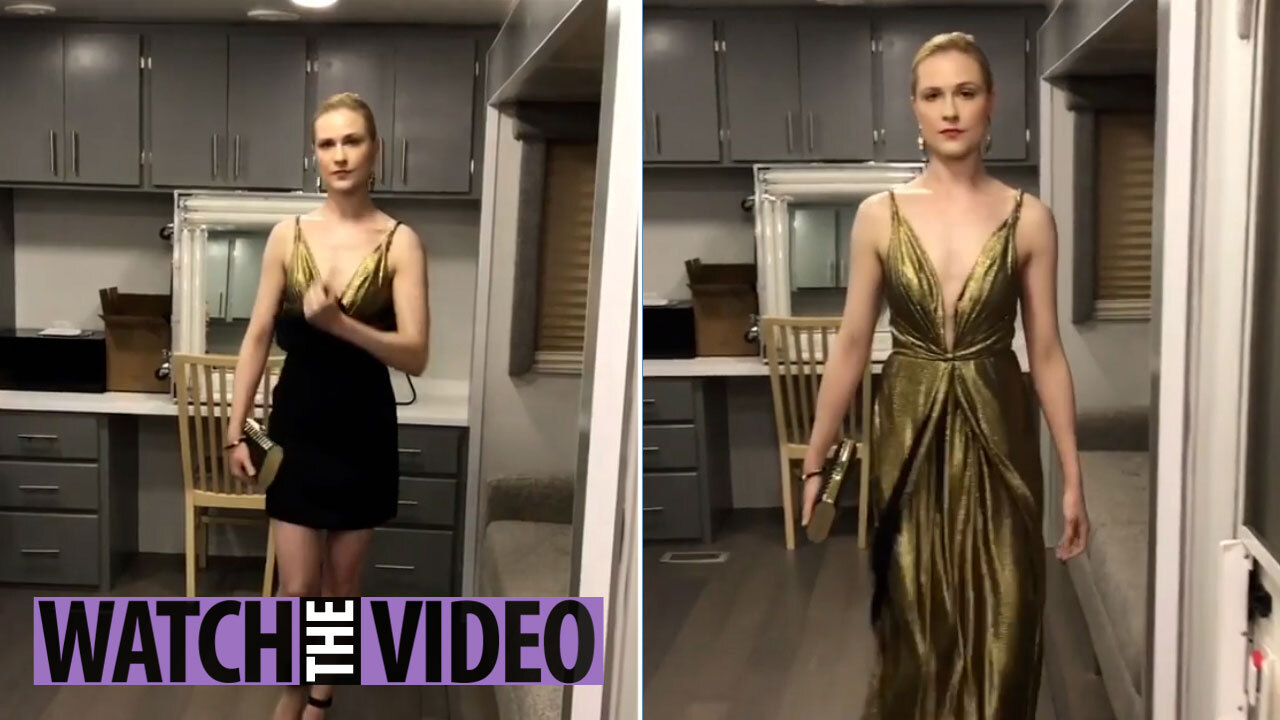 Westworld Fans Go Wild For Behind The Scenes Look At Evan Rachel Wood S Transforming Dress