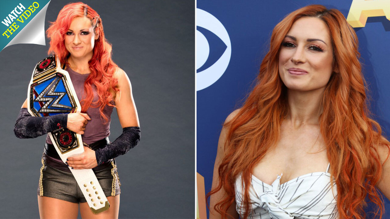 Who is WWE star Becky Lynch, did she beat Ronda Rousey at WrestleMania and  who is her boyfriend Jeff Dye?