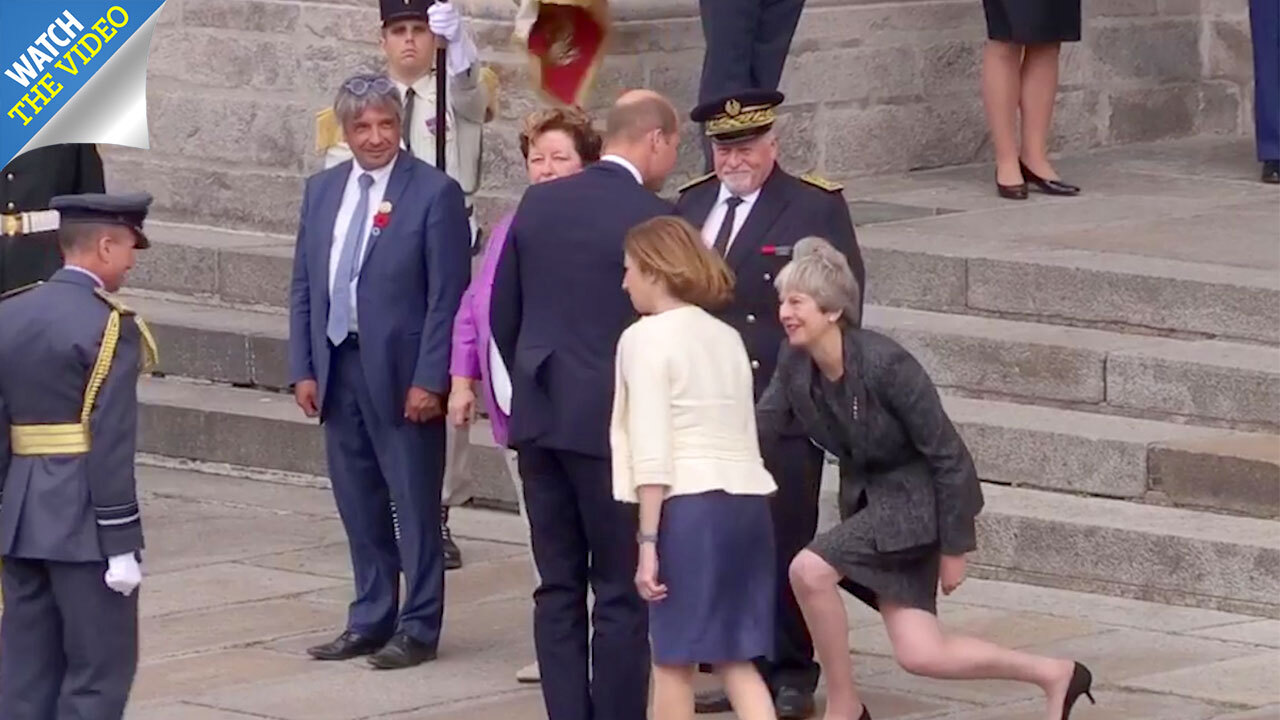 Featured image of post View 26 Theresa May Curtsy Gif