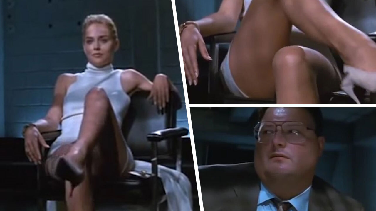 Sharon stone basic instinct upskirt - 🧡 🔥 Sharon Stone - Basic ...