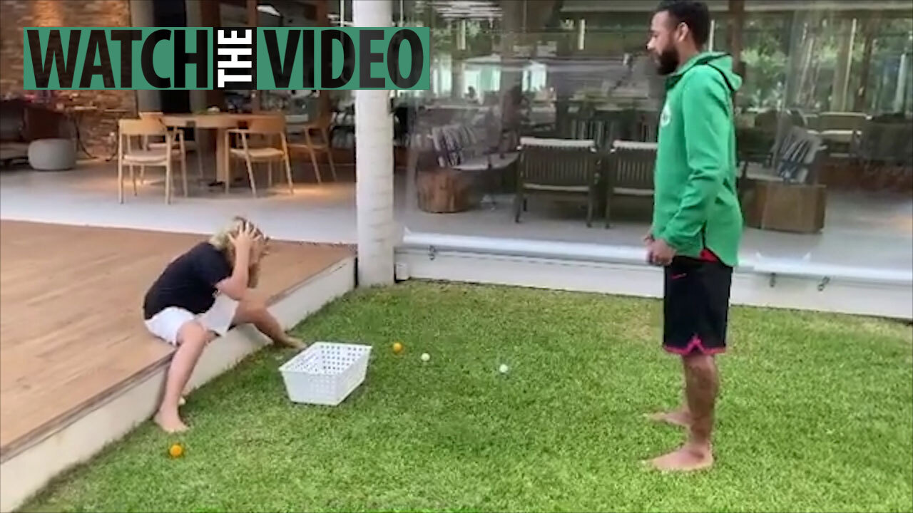 Neymar green pool video