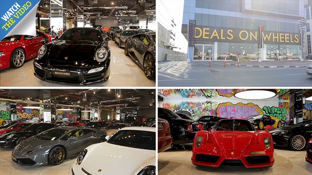 Inside The Luxury Deals On Wheels Dubai Showroom Full Of