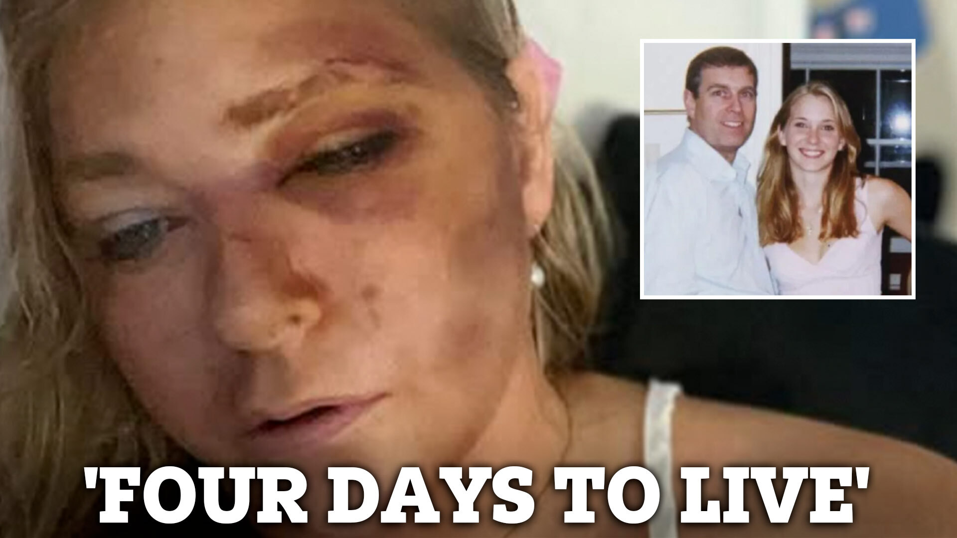 Prince Andrew sex accuser & Epstein victim claims she has '4 days to live'  after being 'seriously injured in car crash'