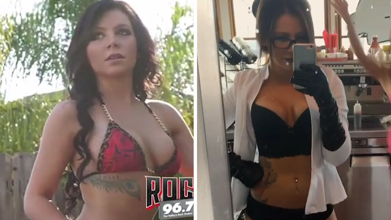 stunning bikini barista taylor lynn tatum has set instagram on fire by posi...