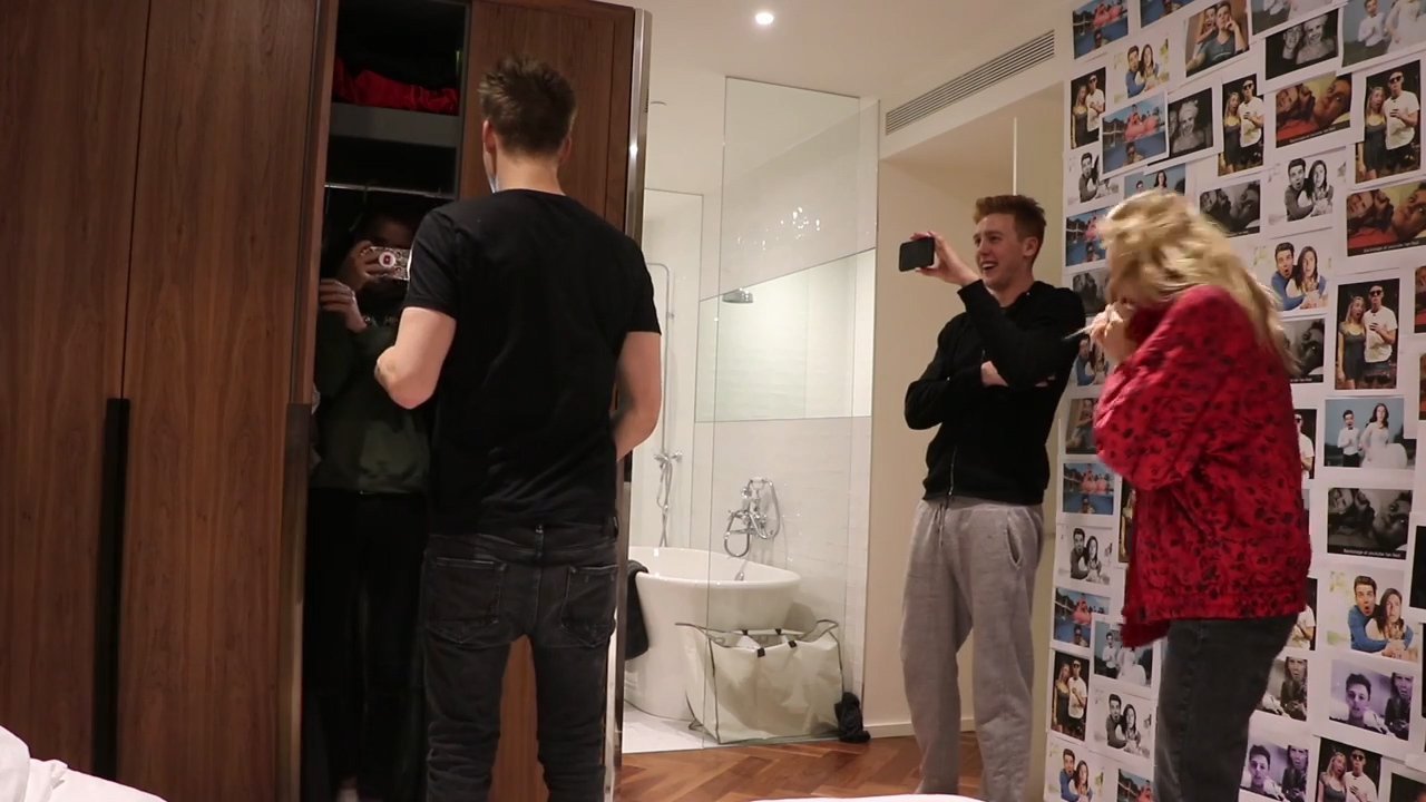 Caspar and joe clothes swap