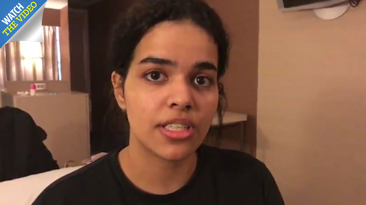 Saudi Arabian girl, 18, emerges from barricaded hotel room after Thailand  vows not to return her to family wholl kill her | The Irish Sun