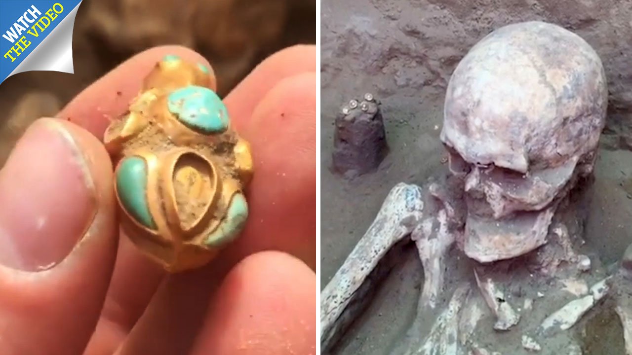 Mystery as rare Ancient Greek chamber tombs unearthed with 14 skeletons inside
