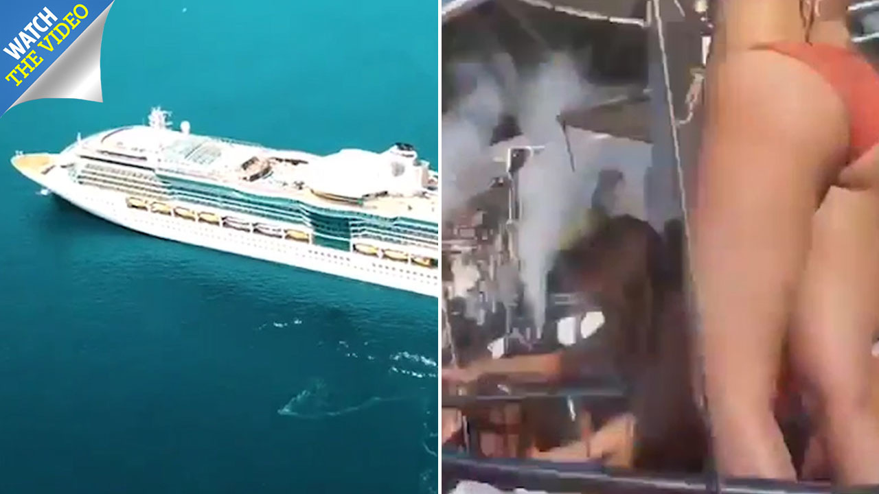 Cruise ship workers claim that the crew have more sex on board than students in college dorms The photo