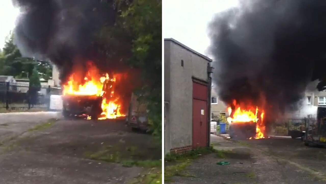 vans factory fire