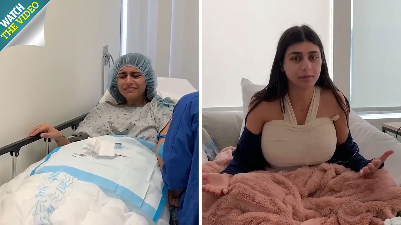 Mia khalifa exploded boob Pornhub Legend Mia Khalifa Shares Surgery Video As Breast Exploded After Being Hit With An Ice Hockey Puck
