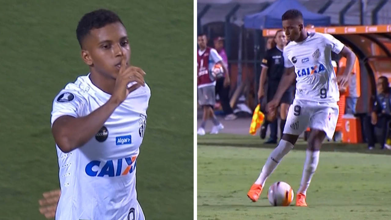 How 'new Neymar' Rodrygo announced himself with 'perfect' hat