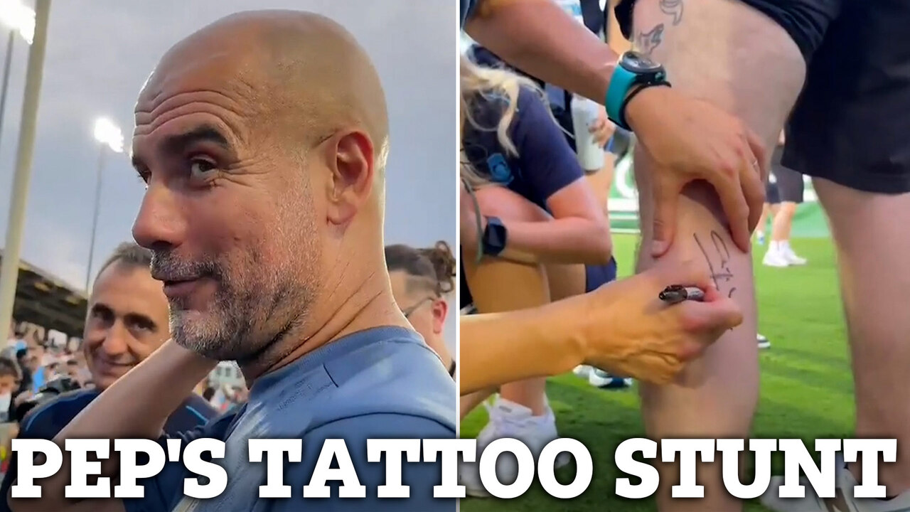 image L'entraîneur de Manchester City, Pep Guardiola, convoite une maison de 13,5 millions de livres sterling située à moins de 100 mètres de la maison familiale qu'il partageait avec son épouse, dont il est séparé.