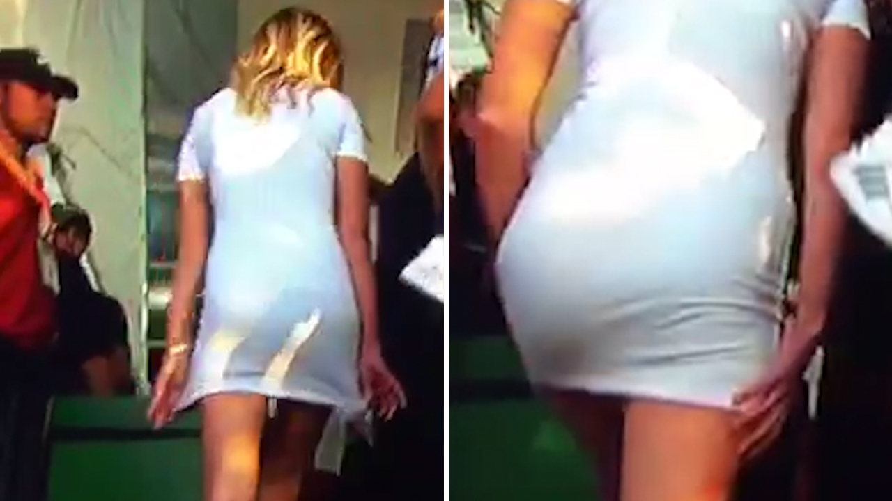 Cameraman S Lingering Footage Of Paulina Gretzky S Bum As Fiance Wins Us Open Is Online Sensation