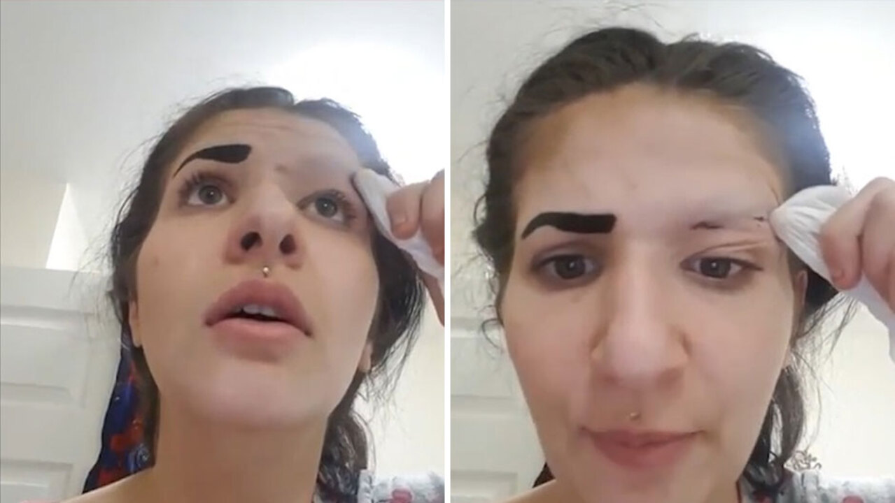 model with tufty monobrow laughs off trolls who call her disgusting and her 165k instagram fans love her for it - model shows off her unibrow on instagram daily mail online