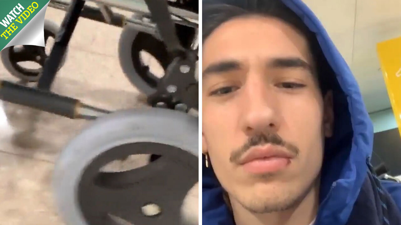 Arsenal ace Hector Bellerin hints iconic top knot has been chopped off as  full-back battles back from season-ending knee injury