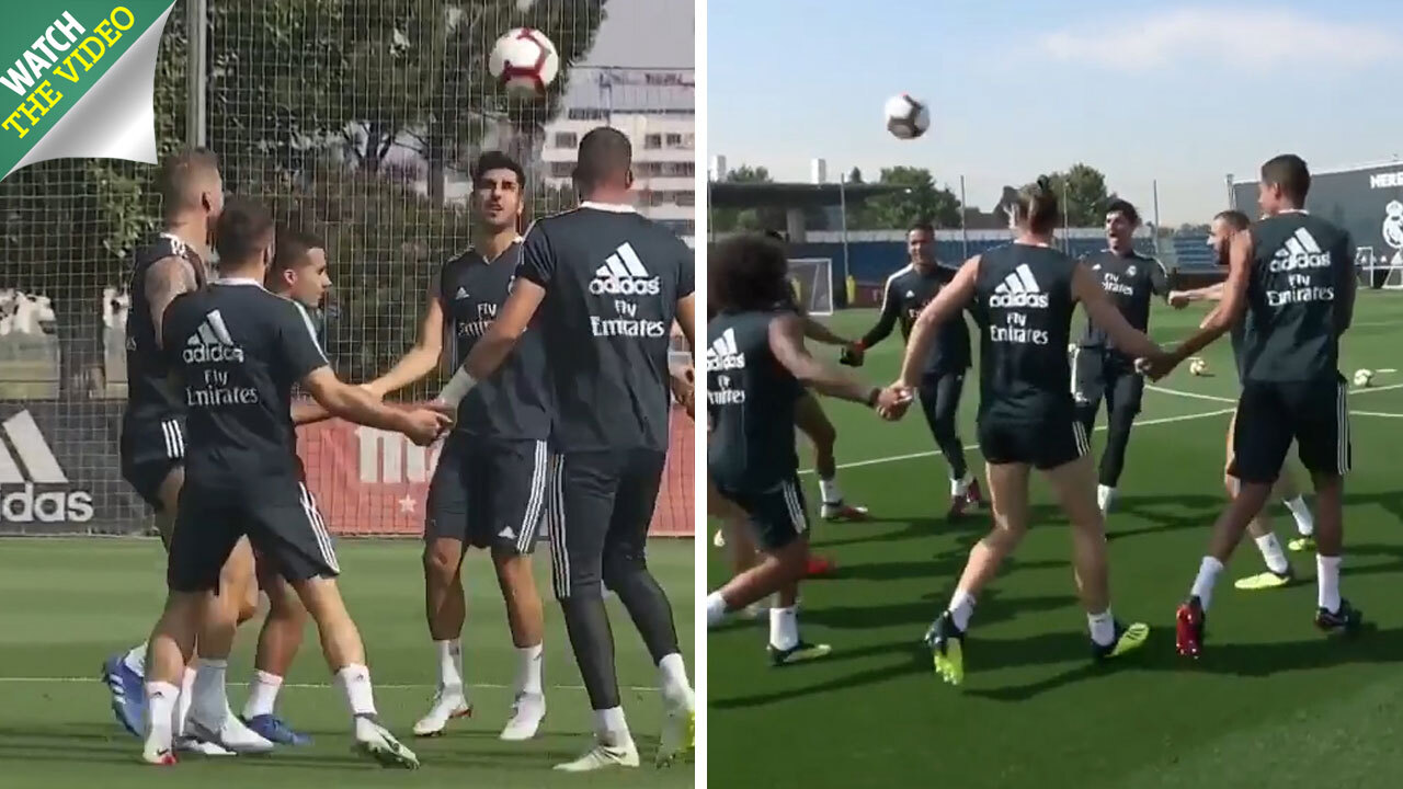 Gareth Bale shows off incredible long hair as Real Madrid outcast