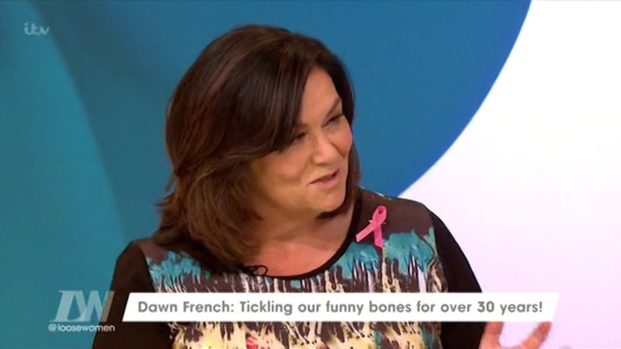 Dawn French: I wish I could screw off my boobs!
