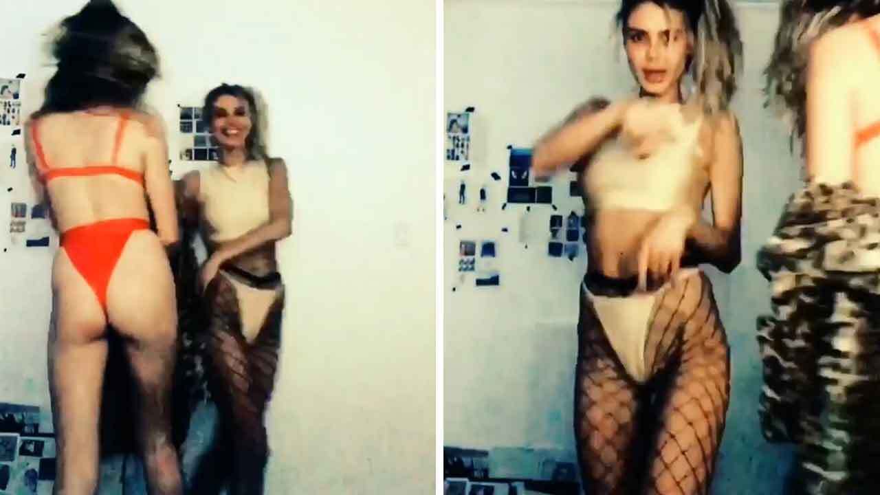 Justin Bieber's 'ex-fling' Sahara Ray flaunts underboob in a