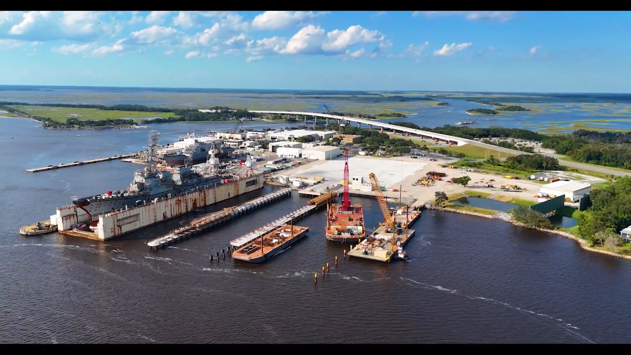 BAE Systems – Shipyard Stars (Jacksonville Ship Repair) – Proudly Serving the U.S. Navy