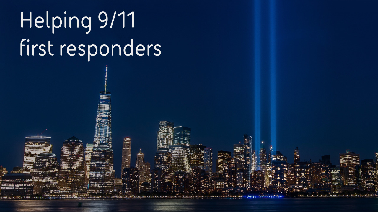 Helping 9/11 first responders