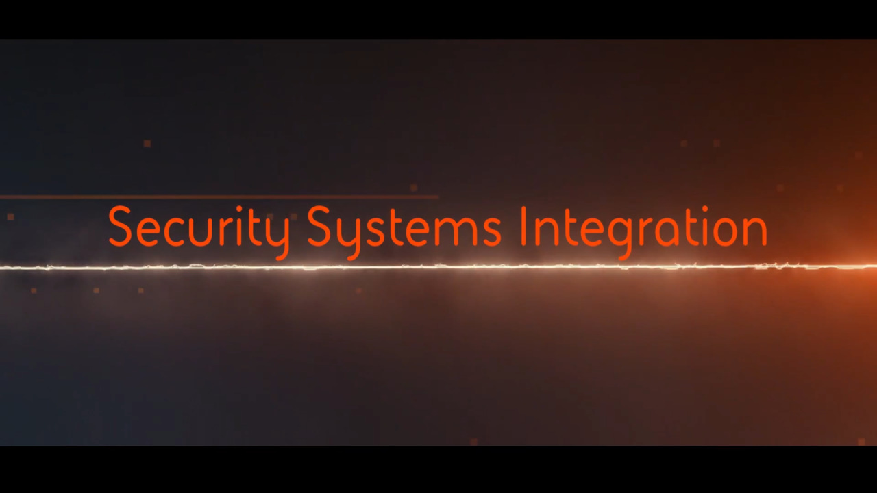 Security systems integration