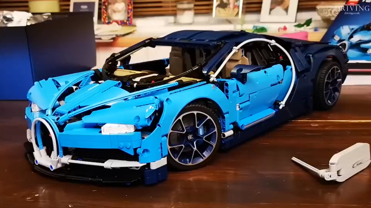 This is what it's like to build the £330 LEGO Technic Bugatti Chiron model