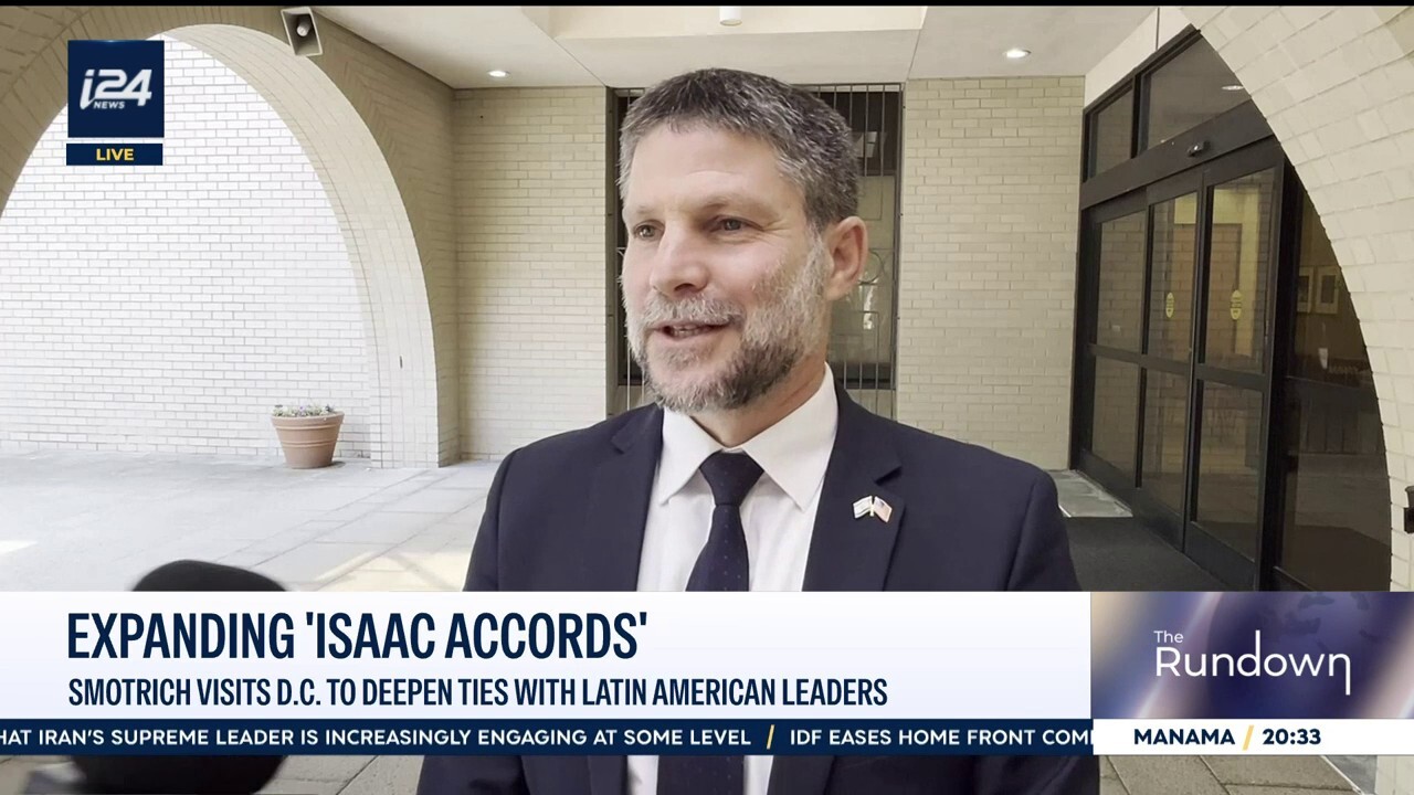 ‘Win-win for economy and diplomacy’: Smotrich tells i24NEWS new ‘Isaac Accords’...