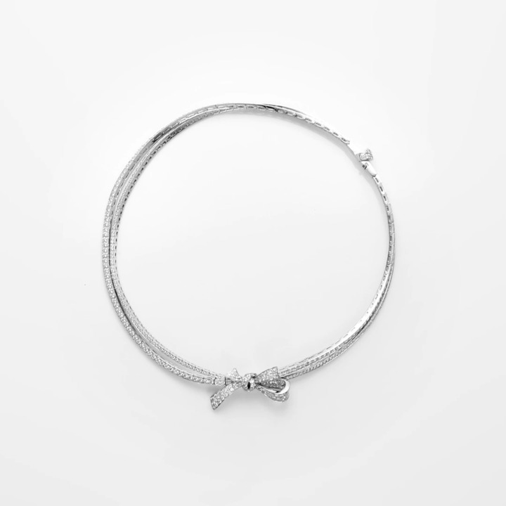 Tilda’s Bow Diamond Necklace