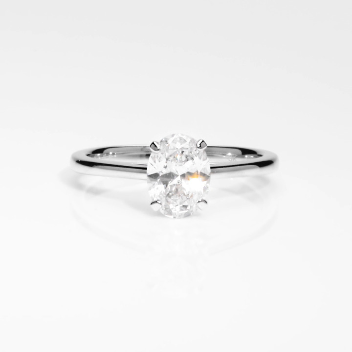 Paragon Oval Diamond Engagement Ring