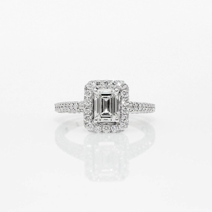 Constellation Emerald Cut Diamond Engagement Ring | Graff