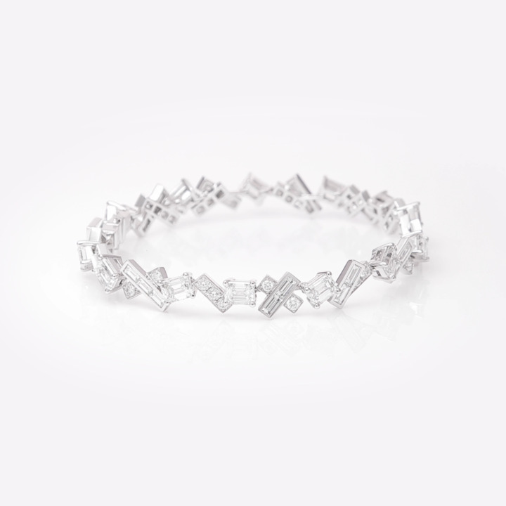 Threads Diamond Bracelet