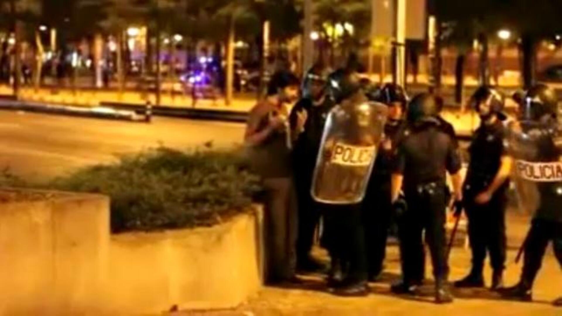 Así fue la detención del periodista Gorka Ramos