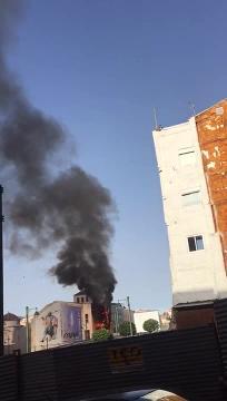 Imagen del edificio en el que se ha producido el incendio