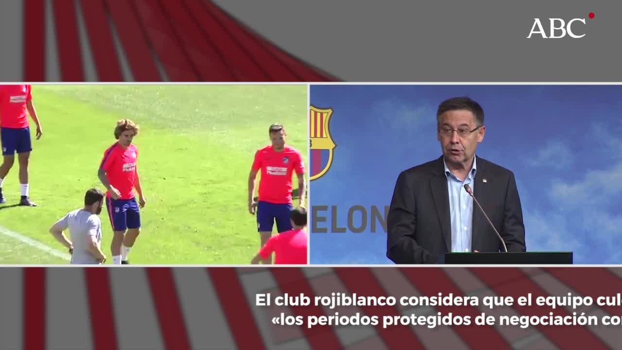 El Atlético de Madrid, harto del Barça por el «caso Griezmann»: