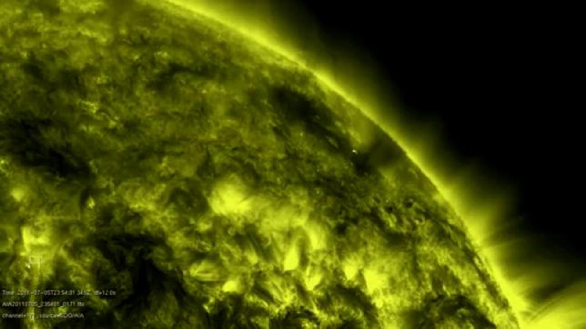 La muerte de un cometa, capturada en vídeo por primera vez