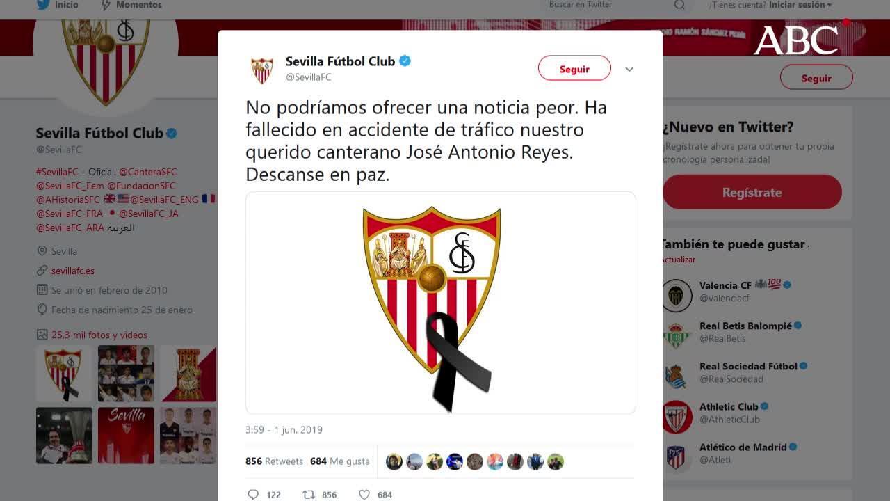 El mundo del deporte se despide de José Antonio Reyes