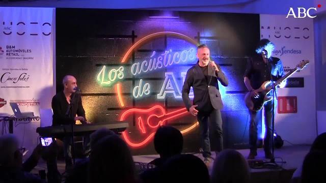 Los integrante des del grupo La Unión, en los acústicos de ABC, celebrado en el museo homónimo