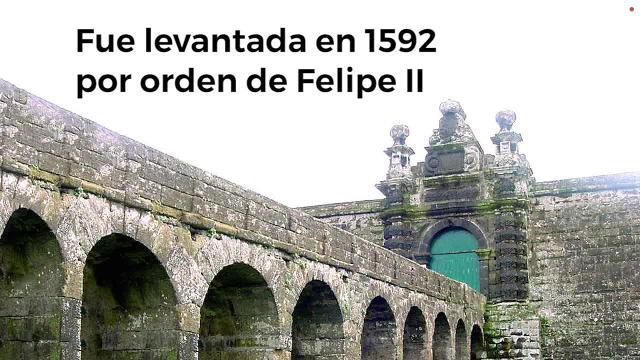 Detalle de uno de los rincones de la fortaleza de San Juan Bautista