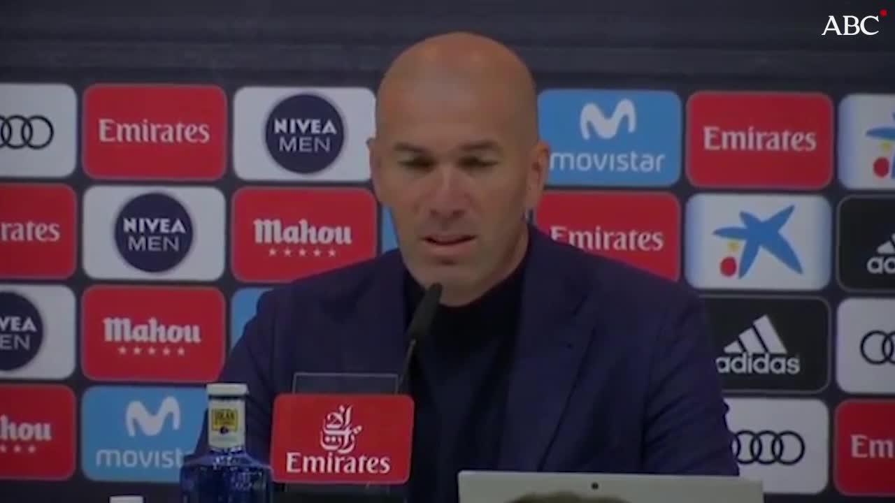 Zidenine Zidane, en su anterior etapa en el Real Madrid