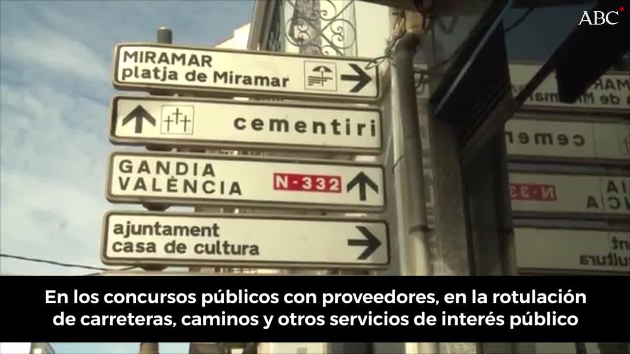 El TSJV anula parcialmente el decreto que privilegia al valenciano en la relación entre la Administración y los ciudadanos